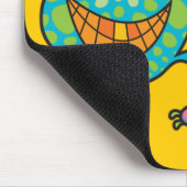 Herr-und Frau-Blob Cartoon Fun Alien Geschenk Mousepad (Ecke)