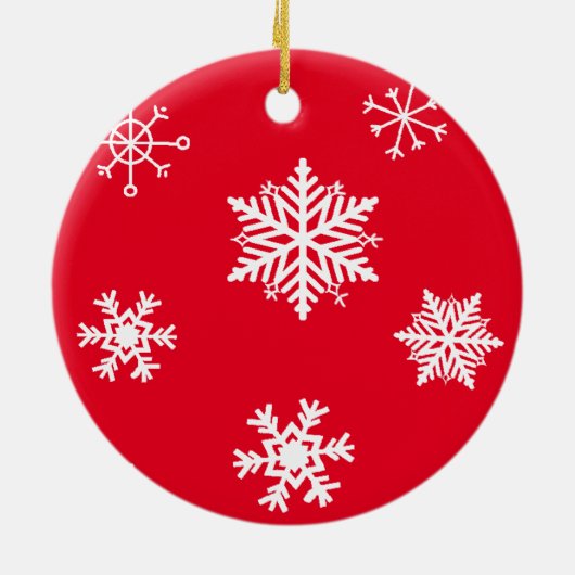 Herr und Frau Claus, afroamerikanischer Weihnachts Keramik Ornament (Hinten)