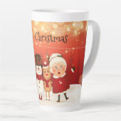Herr und Frau Claus Snowman und Rudolph Milchtasse (Rechte Ecke)