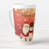 Herr und Frau Claus Snowman und Rudolph Milchtasse (Linke Ecke)
