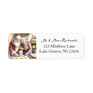 Herr und Frau Clause Niedliche Weihnachten