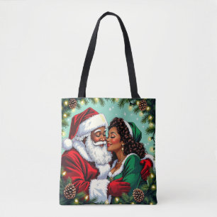 Herr und Frau Clause Süßes Weihnachten Tasche