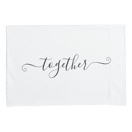 Herr und Frau Couple Better Together Pillowcases Kissenbezug (Vorderseite-Rechts)