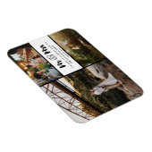 Herr und Frau Dankeschön Foto Collage Schwarz und Magnet (Rechte Seite)