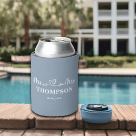 Herr und Frau Elegant Simple | Dusty Blue Dosenkühler