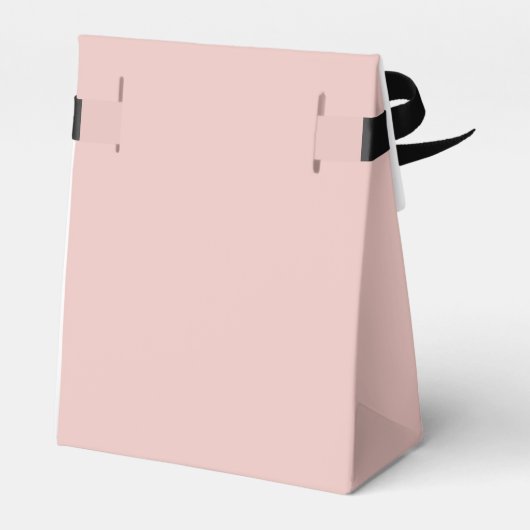 Herr und Frau Elegant Simple | Rose Gold Geschenkschachtel (Rückseite)