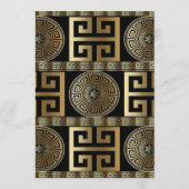 Herr und Frau Formal Classical Grecian Key of Life Programm (Rückseite)