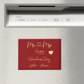 Herr und Frau Frohen Valentinstag Magnet (In Situ (Geschirrspüler))