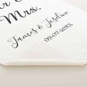 Herr und Frau fügen den Namen est hinzu. Ehepaar Sherpadecke (3/4)