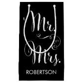 Herr und Frau Gift Bag Kleine Geschenktüte (Vorderseite)