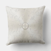 Herr und Frau Gift Ideas, Personalisiert Wedding P Kissen (Rückseite)