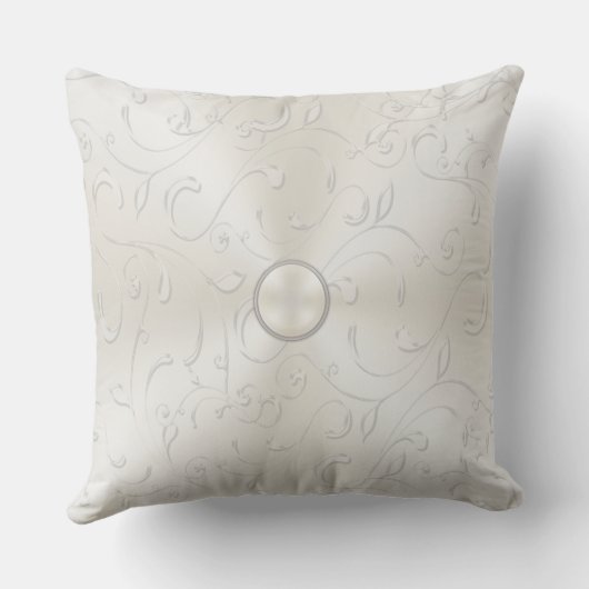 Herr und Frau Gift Ideas, Personalisiert Wedding P Kissen (Rückseite)