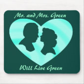 HERR UND FRAU GREEN, LEBEN GRÜN--MOUSEPAD MOUSEPAD (Vorne)