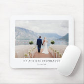Herr und Frau Hochzeitsfoto  Mousepad (Mit Mouse)