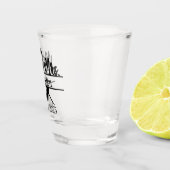 Herr und Frau Hochzeitsglas Schnapsglas (Rechts)