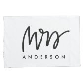 Herr und Frau | Hüllen Kissenbezug (Vorderseite-Rechts)