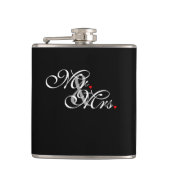 Herr und Frau Husband Wife His Hers Weds eben Flachmann (Vorderseite)