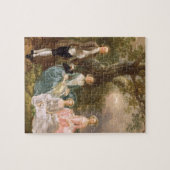 Herr und Frau John Gravenor und ihre Töchter, Eliz Puzzle (Horizontal)