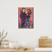 Herr und Frau Joker Poster (Küche)