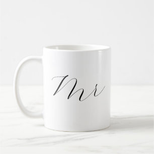 Herr und Frau Kaffeetasse Set - Hochzeitsgeschenk 
