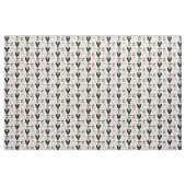 Herr und Frau Lips Mustache Ring Tuxedo Wedding Stoff (Yard (91,4 cm))