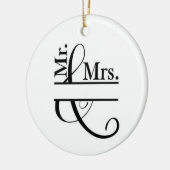 **HERR UND FRAU LOVELY** KERAMIK ORNAMENT (Links)