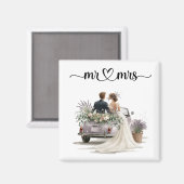 Herr und Frau Magnet   (Vorderseite/Rückseite)