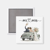 Herr und Frau Magnet   (Vorderseite/Rückseite)
