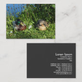 Herr und Frau Mallard Visitenkarte (Vorne/Hinten)