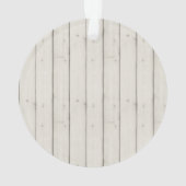 Herr und Frau | modernes rustikales Hochzeits-Foto Ornament (Rückseite)