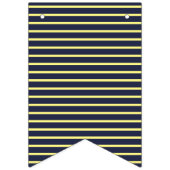 Herr und Frau Nautical Bunting Wimpelkette (Dritte Fahne)