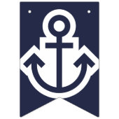 Herr und Frau Nautical Bunting Wimpelkette (Erste Fahne)