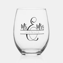 Herr und Frau Newlywed Couple Gifts