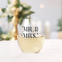 Herr und Frau Newlywed Hearts