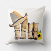 Herr und Frau Newlyweds Personalisiert Kissen (Vorderseite)