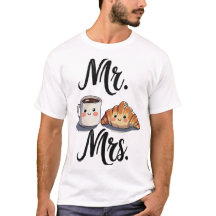 Herr und Frau Niedlich Coffee and Croissant Couple