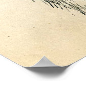 Herr und Frau Ostrich Poster (Ecke)