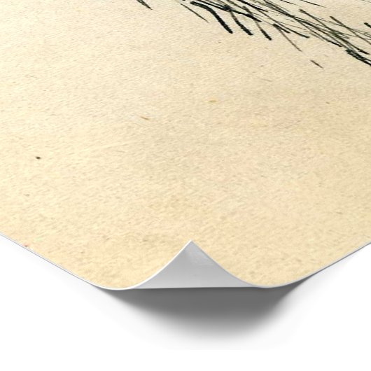 Herr und Frau Ostrich Poster (Ecke)