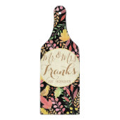 Herr und Frau Personalisierter Herbstschneidaussch Schneidebrett (Vorderseite)