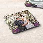 Herr und Frau Philip R Newby Beverage Coaster Getränkeuntersetzer (Linke Seite)