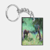 Herr und Frau Pine Marten Date Night Schlüsselanhänger (Vorderseite links)