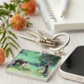 Herr und Frau Pine Marten Date Night Schlüsselanhänger (Vorderseite rechts)