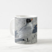 Herr und Frau Royal Tern auf dem Strand Kaffeetasse (Vorderseite Links)