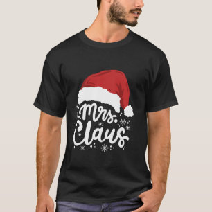 Herr und Frau Santa Claus Funny Paares Matching Ch T-Shirt