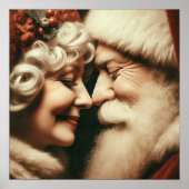 Herr und Frau Santa Claus Poster (Vorne)