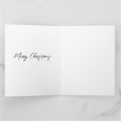 Herr und Frau Santa Faltkarte Karte (Innenseite)