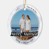 Herr und Frau Schreibwriter | Leichtes und Verheir Keramik Ornament (Links)