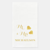 Herr und Frau Serviette (Vorderseite)