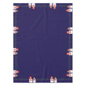 Herr und Frau Snowman Weihnachtslicht Tischdecke (Vorderseite)