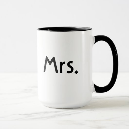 Herr und Frau Tassen-Set - Tasse (Rechts)